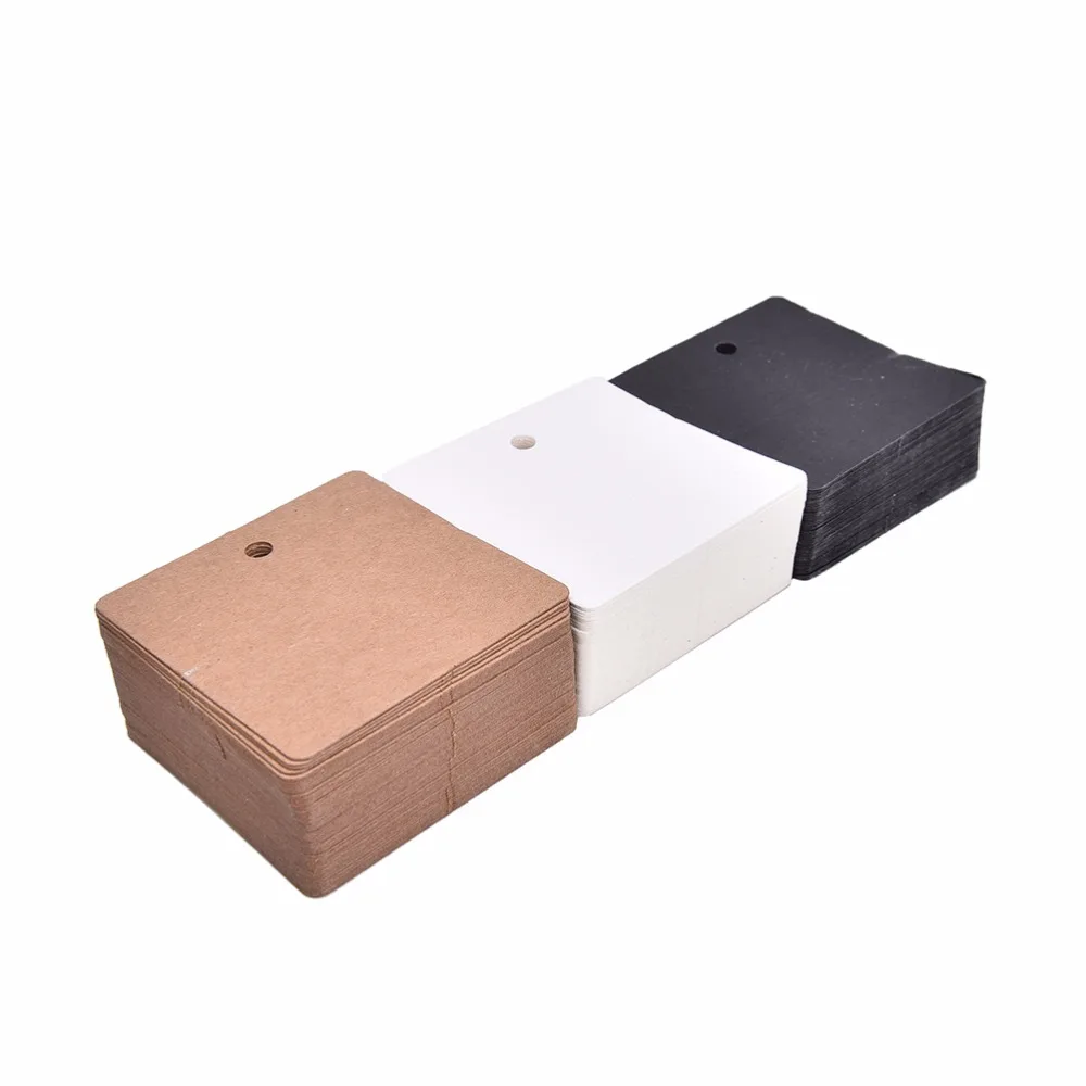 100 шт. бирки из крафт бумаги для одежды|price tags for clothing|tags clothinghang clothing |