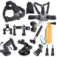 monopod chest head strap floating bobber mount accessories kit for sony mini cam action camera hdr as20 as30v as15v as200v as300