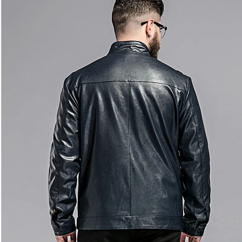 8XL 7XL мужские кожаные куртки jaqueta masculinas Inverno Couro пальто Jaquetas De Мужская зимняя