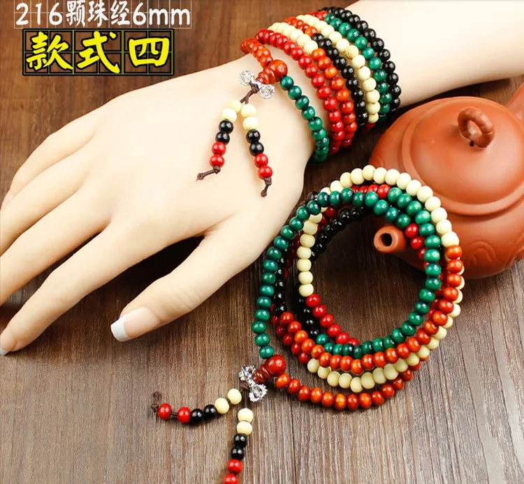 Модный браслет с подвесками для мужчин тибетский буддийский лама сандаловое