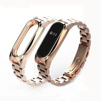 stainless steel strap band for xiaomi mi band 2 accessories smart bracelet mi band2 metal strap replace for pulseras miband 2