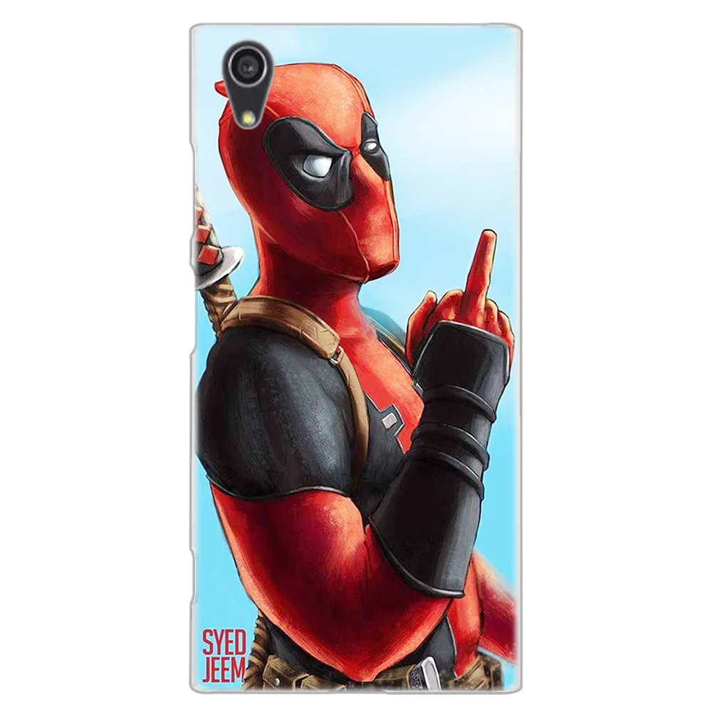 09 Модный чехол MLLSE Marvel Hero Deadpool для sony Xperia X XA XA1 XA2 Plus XA3 XZ XZ1 XZ2 XZ3 XZ4 Compact L1 L2 L3 - Цвет: 09