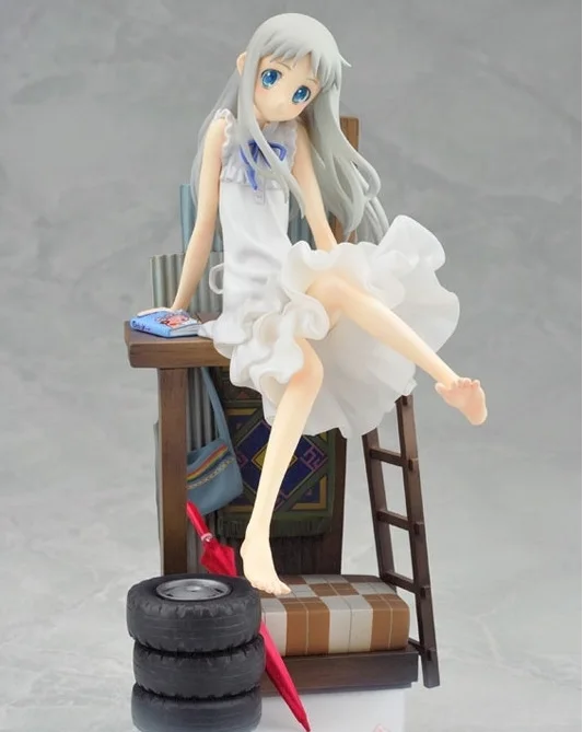 J.G Chen Аниме Anohana Honma Meiko Menma ПВХ фигурка Коллекционная модель игрушки 21 см