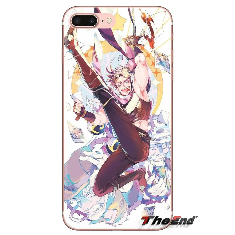 Прозрачные мягкие чехлы JoJo Jonathan Joestar для Samsung Galaxy A3 A5 A7 A9 A8 Star A6 Plus 2018 2015 2016 2017 |