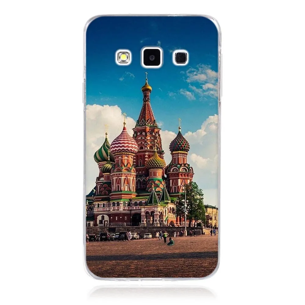 Чехол для Samsung Galaxy A3 4 5 дюйма силиконовый чехол с 3D рисунком мягкий из ТПУ чехлы 2015