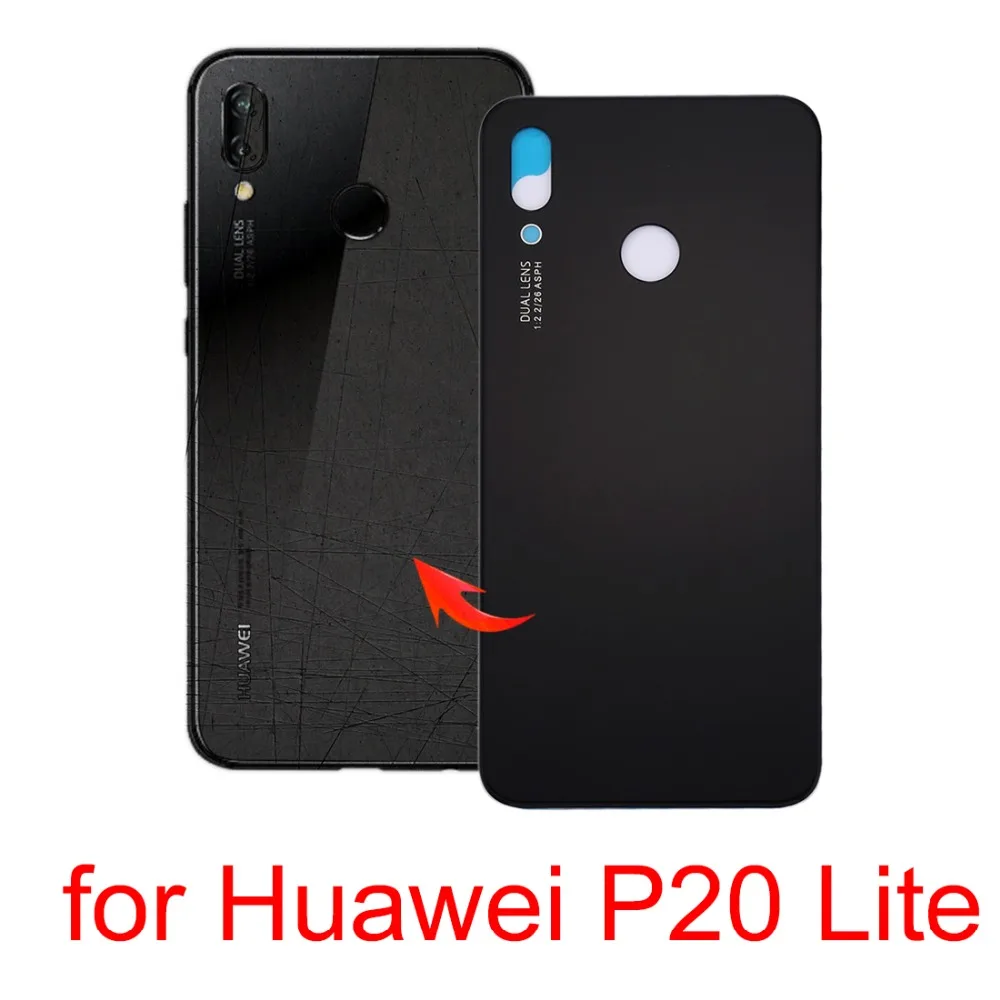 Задняя крышка батареи для Huawei P10 lite/P8 lite 2017/P20/P20 Lite/P10 Plus/P10/P smart (Enjoy 7S) Замена задней