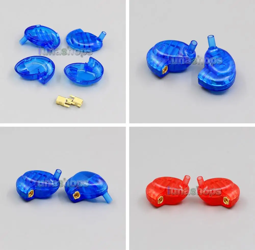 LN004339 1 пара ремонт корпуса на заказ для Westone W4r + Shure se535 гнездовой разъем MMCX