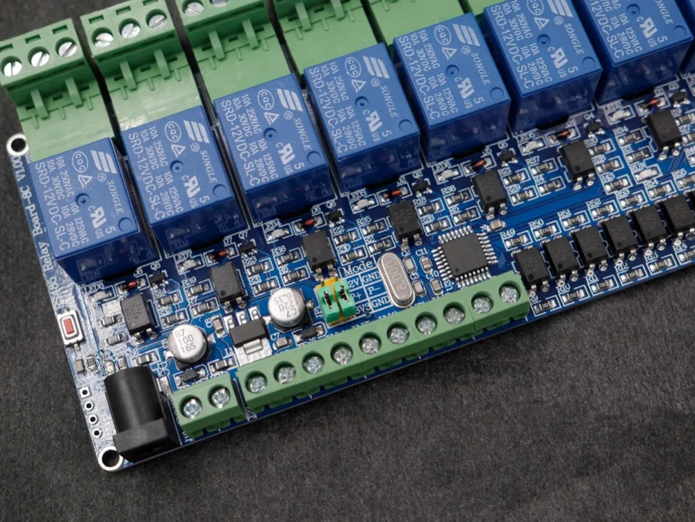 8 релейный модуль канальный MODBUS RTU RS485 плата расширения сети TTL (режим Modbus RTU)|8