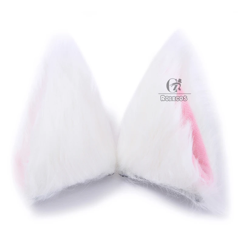 Женские заколки для волос ROLECOS разноцветные в виде кошачьих ушей Хэллоуина милые