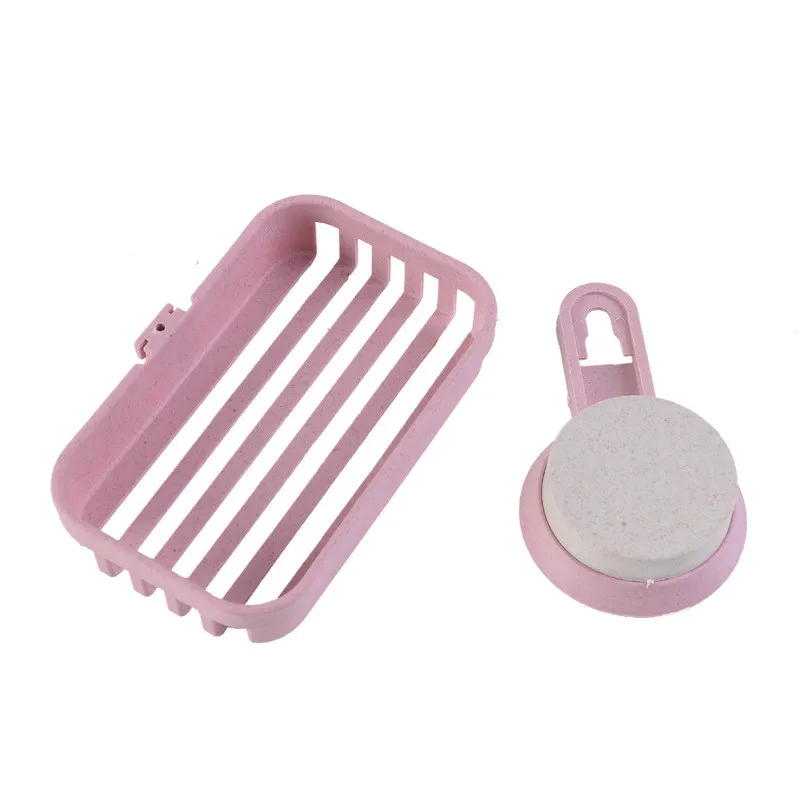 Присоска для мыла в ванную комнату полка настенная дренаж стеллажи хранения