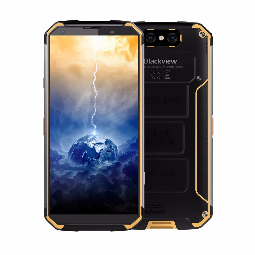 Blackview BV9500 фаблет 4G 5 7 дюймов Android 8 1 MT6763T Octa Core 2 ГГц B Оперативная память 6 Встроенная