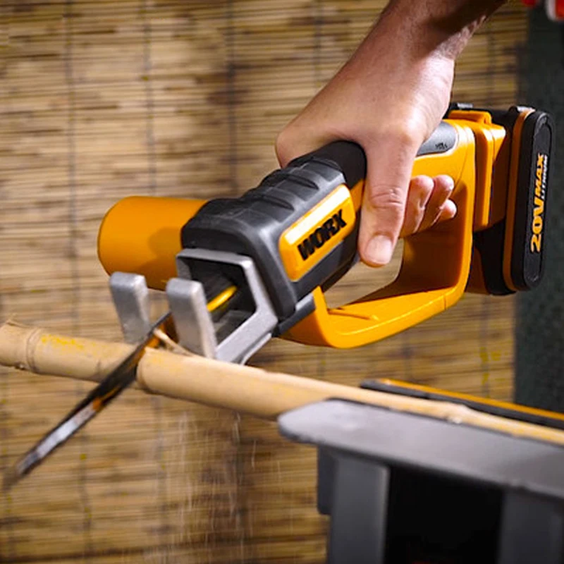 Electric Saw Handheld Power Cutting Tool Rechargeable Garden Wood Cutter Multi-Functional Chainsaw Machine WG894E | Инструменты
