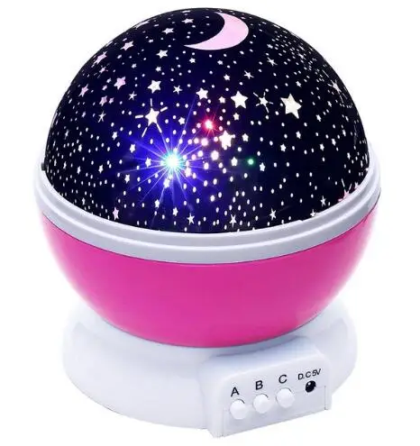 pink Новинка светящиеся игрушки Единорог звездное небо светодиодный Ночной Светильник проектор Батарея USB Ночной светильник творческий подарок на день рождения игрушки для детей - Цвет: pink