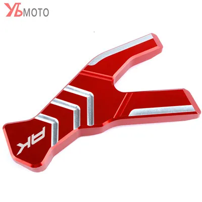 Red Для KYMCO AK550 AK 550- модные аксессуары для мотоцикла CNC подножка боковая Колонка вспомогательное сиденье Быстрая и - Цвет: Red