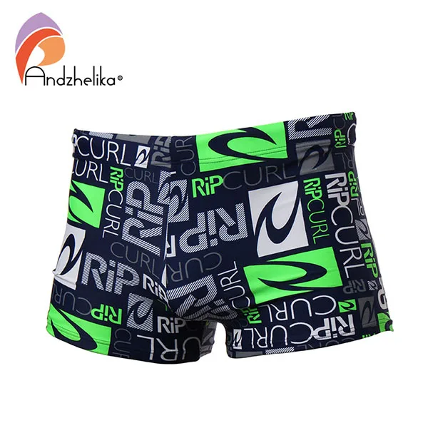 Green Andzhelika bikini мужские плавки - Цвет: Green