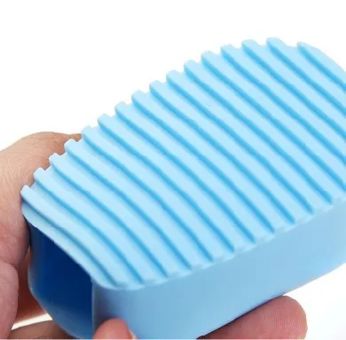 Мини-силиконовая доска для ручной стирки щетка мытья воротника и манжеты