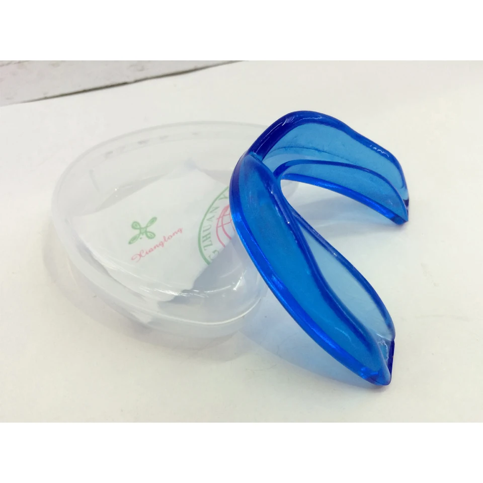SUOTF Boxing Sports Gauges Adult Silicone Cloth Teeth Toothbrush Tiger Muay Thai Protect teeth gum shields mma mouth guard box | Спорт и