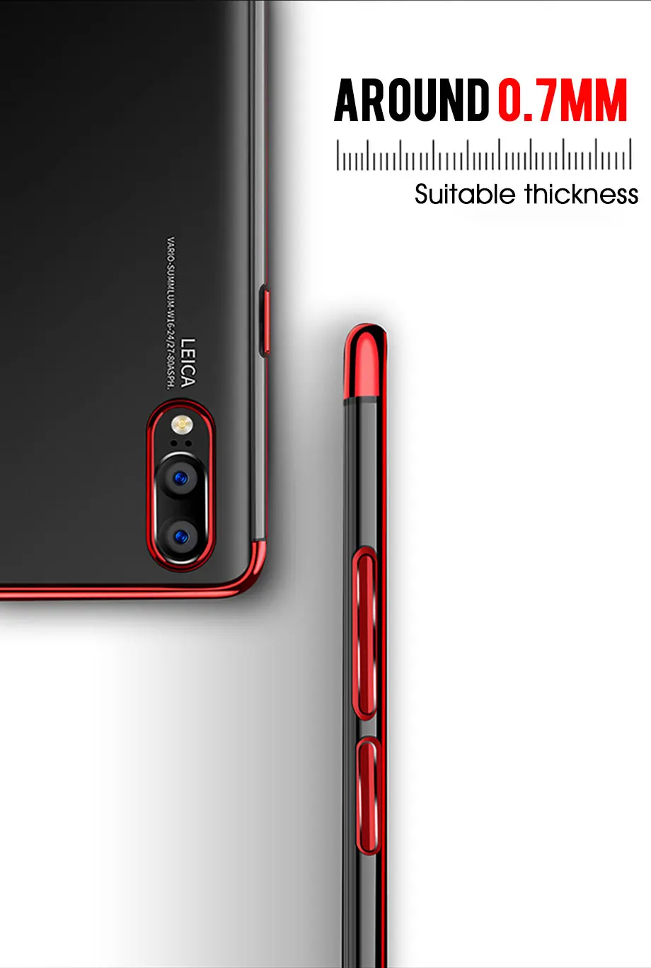 Для huawei mate 30 P20 P30 Pro Lite Nova 5 Pro 5i защитный чехол прозрачный покрытие Мягкий ТПУ чехол Honor 20 9X Pro 7C 7A 8X 8C
