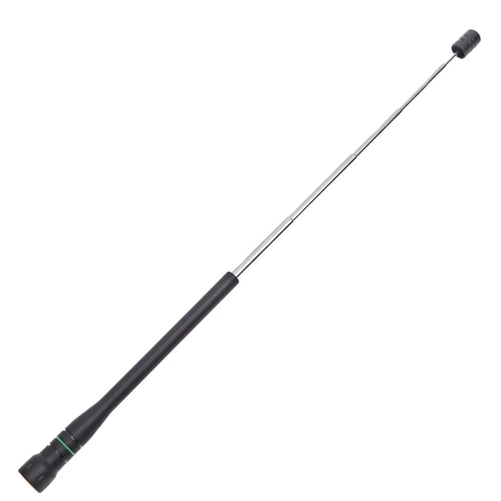 Baofeng телескопическая антенна SMA-Male VHF UHF двухдиапазонная для TYT TH-UV8000D MD-380 Wouxun KG-UV8D 9D