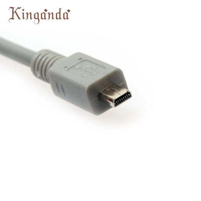 Изящный 8-контактный USB-кабель для камеры шнур Nikon Canon SONY Casio кабель передачи данных