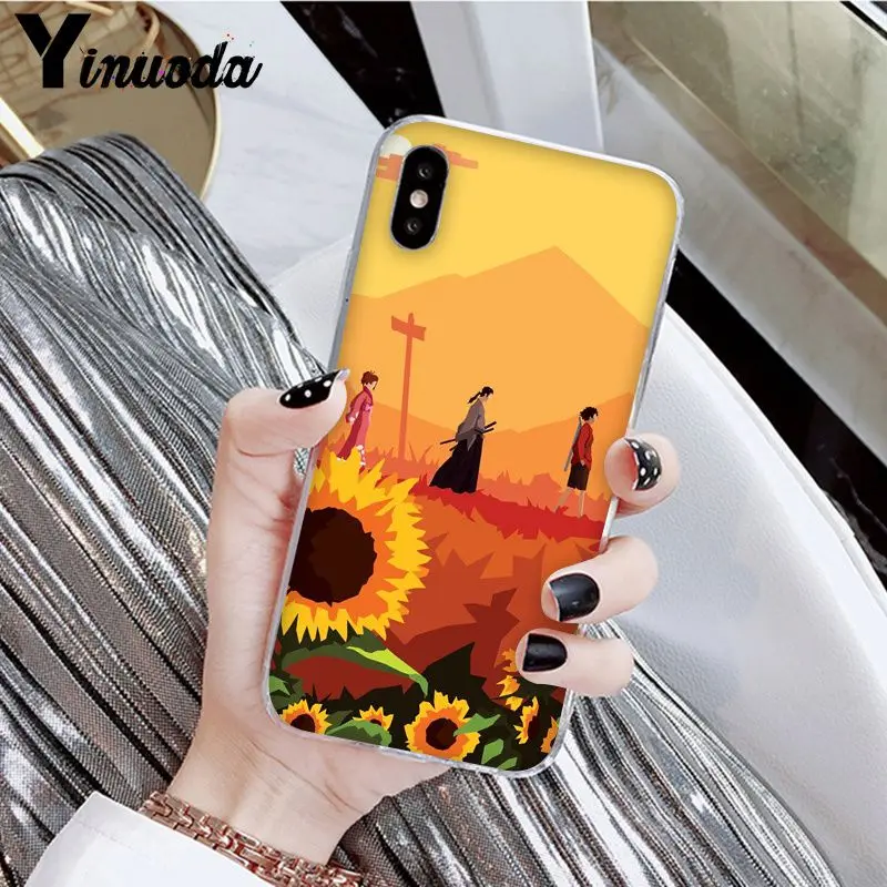 Yinuoda аниме самурай шампло Новинка чехол для телефона Fundas чехол для Apple iPhone 8 7 6 6S Plus X XS MAX 5 5S SE XR чехол