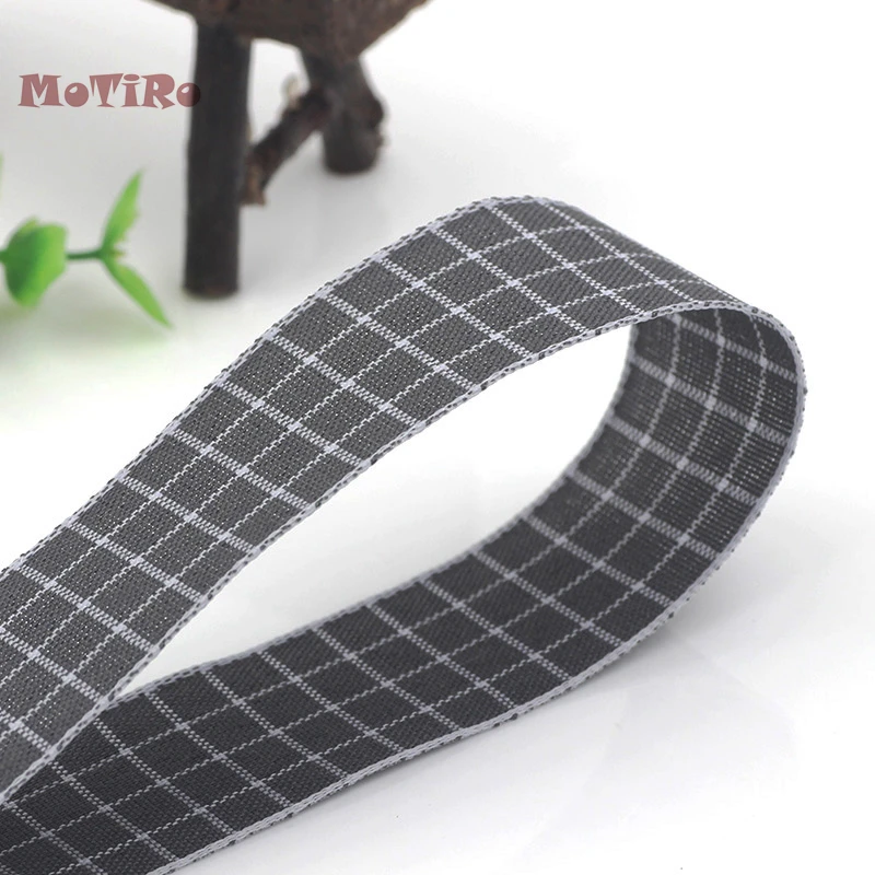 Motiro, 1 ярд, 25 мм, кружевной лентой, район/хлопок Материал DIY аксессуары для волос/подарочная упаковка/украшения дома/клетчатый лента/лук
