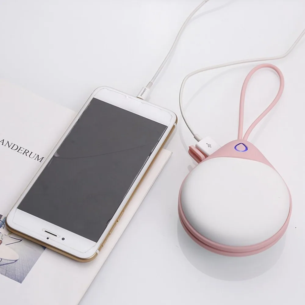 New Portable 2 in 1 USB Rechargeable Protable Device Handwarmer 6000mAh Power Bank Compact Size | Бытовая техника