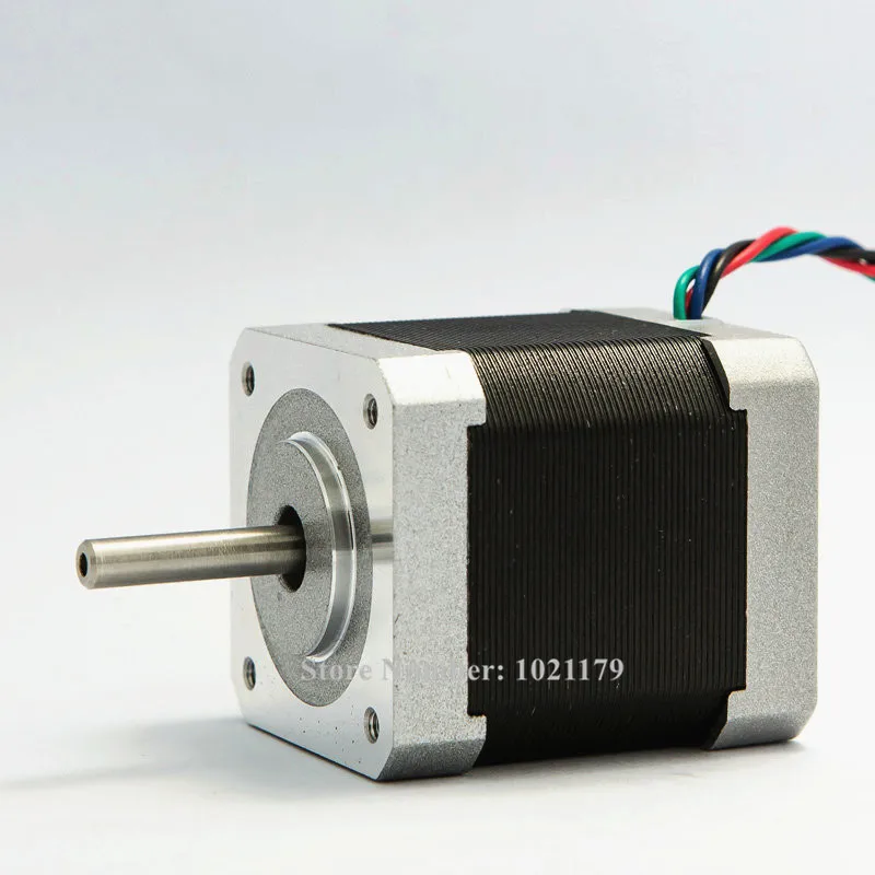 Шаговый двигатель NEMA 17 48 мм 1.7A 42BYGH 17HS8401 2 8 V фазы 4 свинцовый шаговый для CNC X Y Z|motor