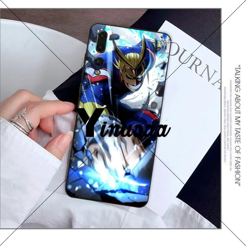 Yinuoda My Hero Academia Olmert Soft Silicone Phone Case Cover for Huawei Mate10 Lite P20 Pro P10 Plus Honor 9 10 Mobile | Мобильные