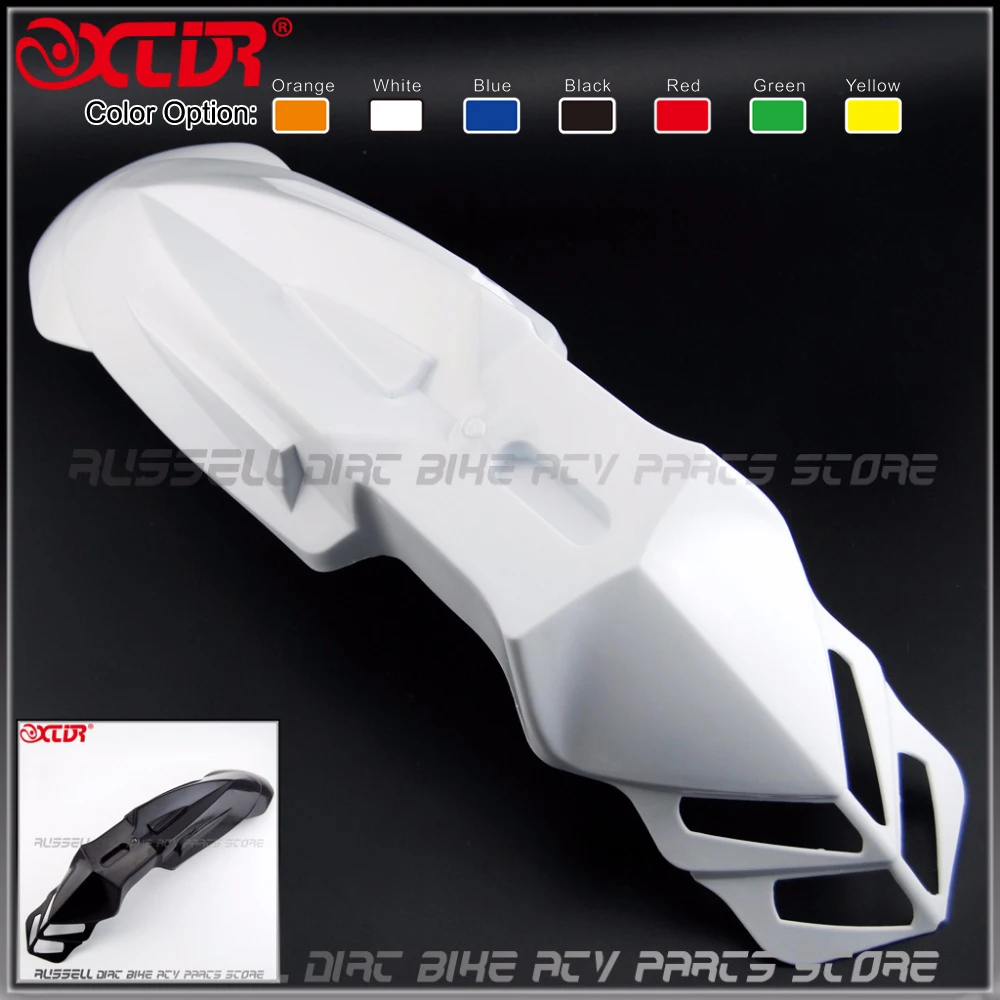 Передние пластиковые крышки брызговики для Suzuki DRZ400 RMX250 DT125 200 230WR KTM XT600 CRF230