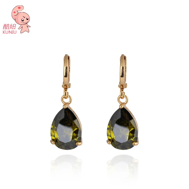 Серьги подвески с фианитами KUNIUCubic|drop earrings|earrings dropscubic zircon earrings |