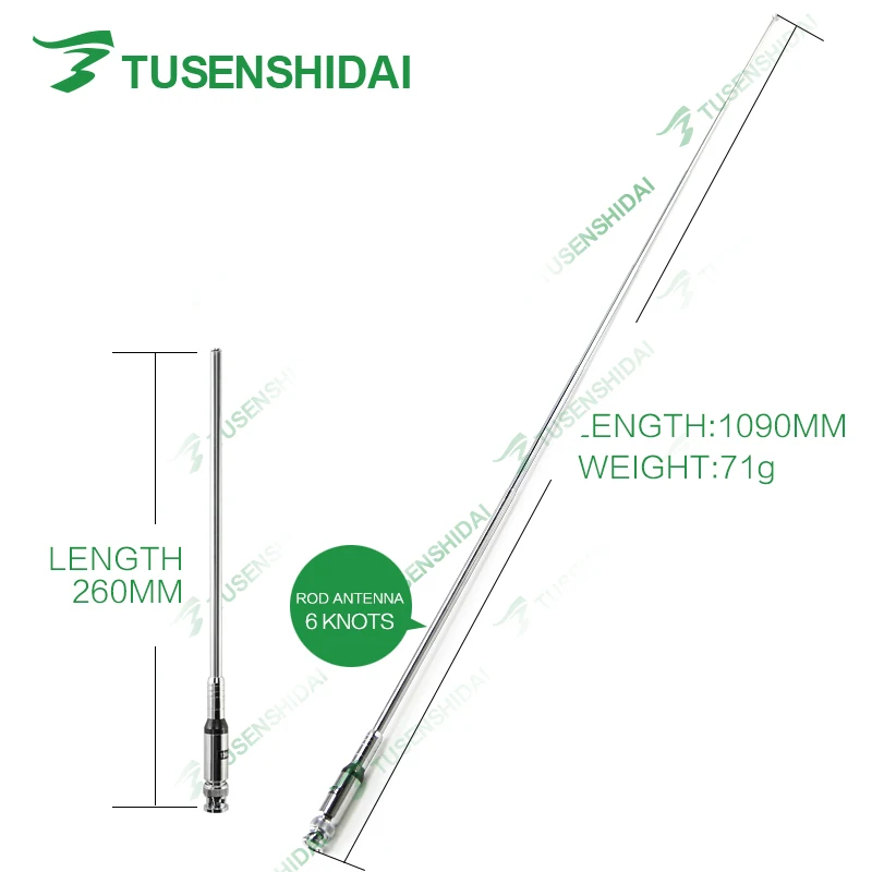 Горячая VHF 136-174Mhz BNC длинная телескопическая антенна TXS-Q9ZT