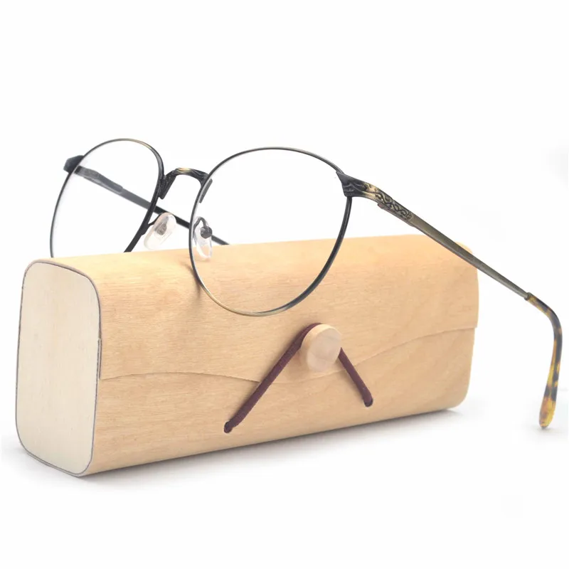 MINCL/2017 Винтажные Унисекс Ретро стильные металлические круглые оправа очки