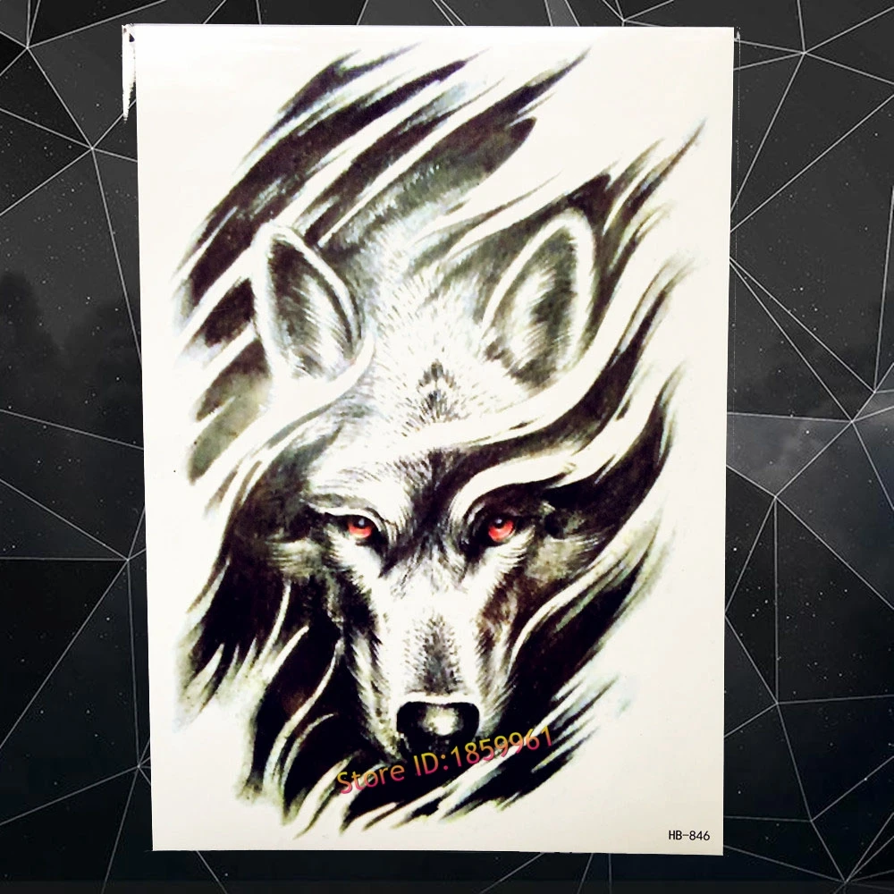 Китайские временные тату-наклейки с синими пионами женский боди-арт