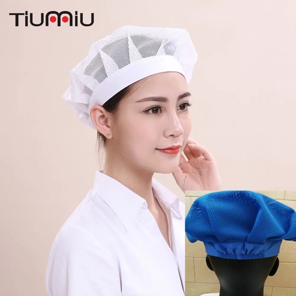 Дышащая шапочка для цеха мужчин и женщин 2 шт./лот кухонная столовая пылезащитные