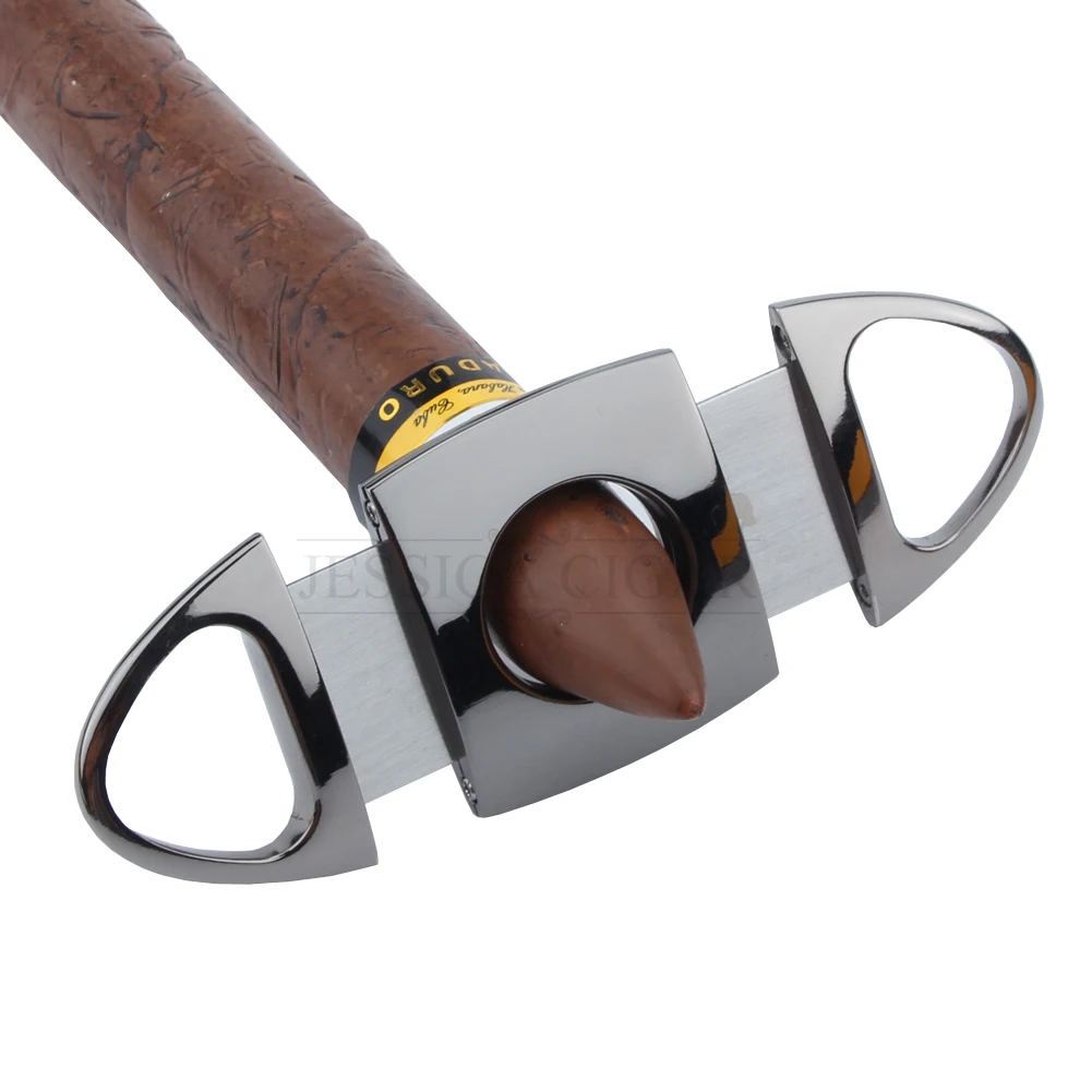 COHIBA гаджеты металлические ветрозащитные 2 струйная зажигалка Прикуриватель