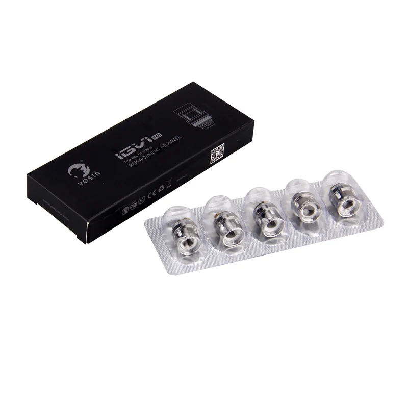 5 шт. Yosta игви P2 катушки 0.15ohm/ SS316 0.5ohm электронная сигарета испаритель головки для