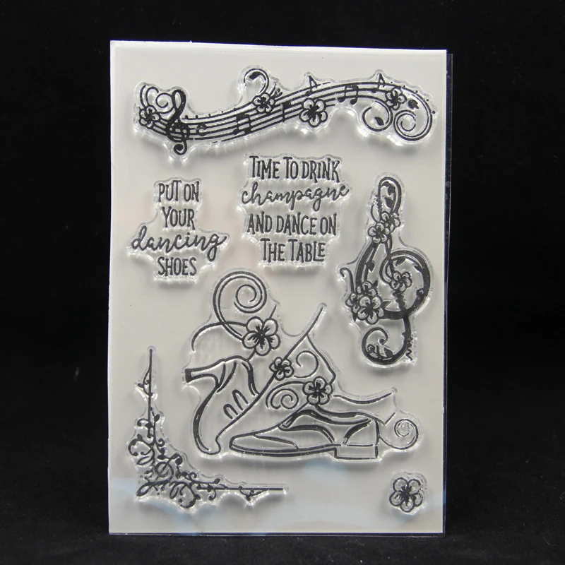 Прозрачный силиконовый штамп ZFPARTY для скрапбукинга «сделай сам»/фото декоративная открытка для альбома making 729 Прозрачный силиконовый штамп ZFPARTY для скрапбукинга «сделай сам»/фото декоративная открытка для альбома making 729