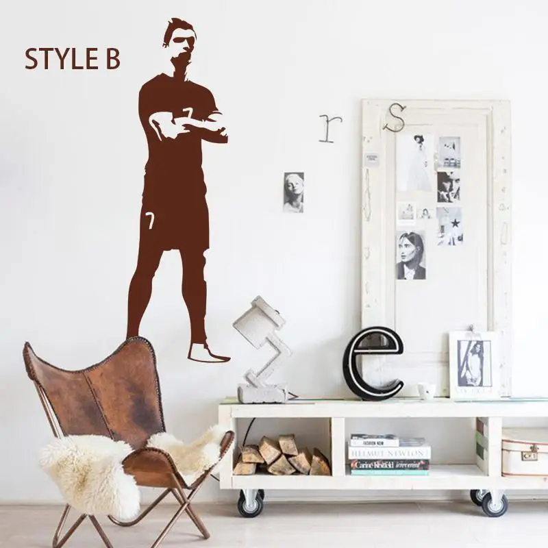 Арт дизайн чехол с изображением Криштиану Роналду дешевые виниловые украшения