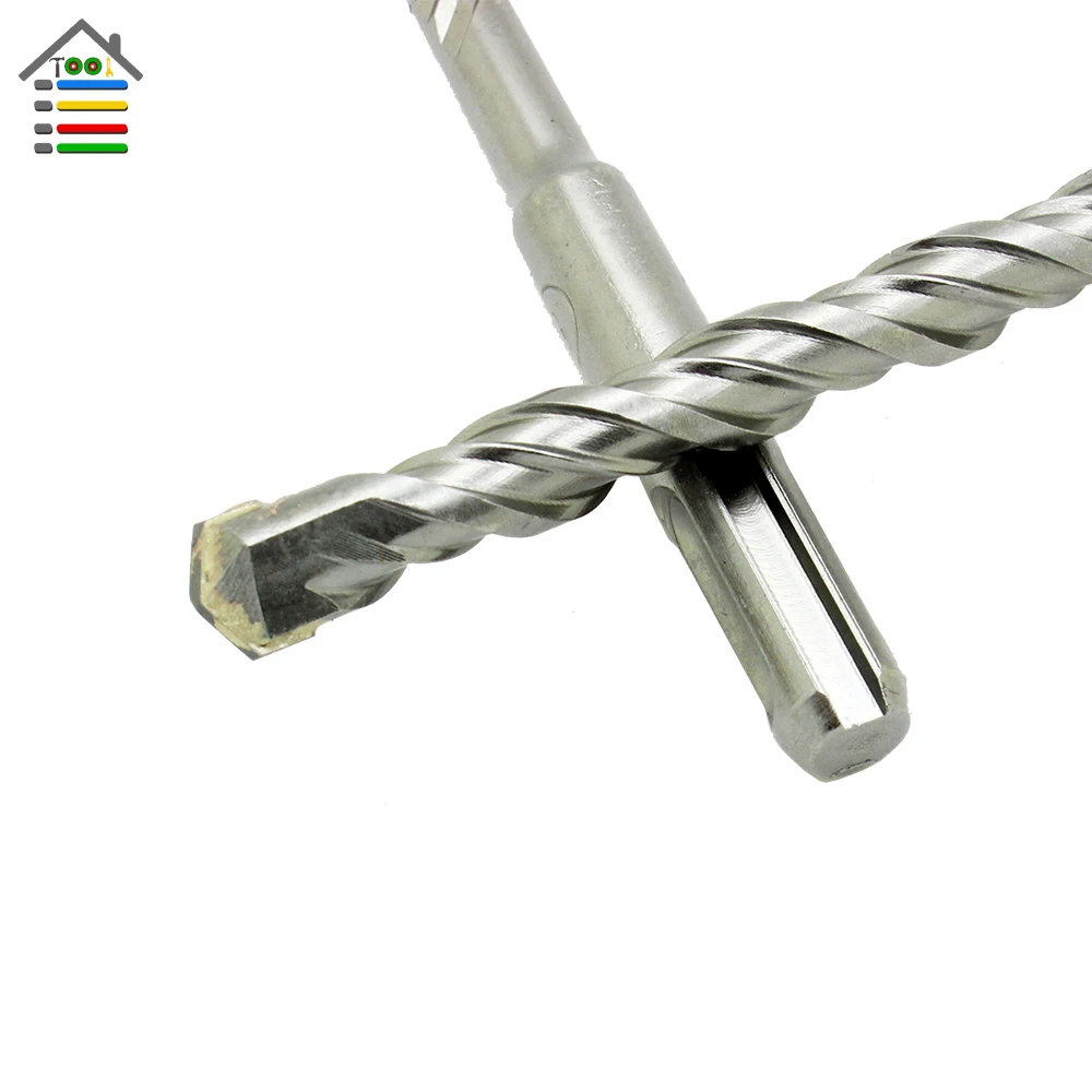 AUTOTOOLHOME 1PC 6 8 10 mm SDS Plus Hole Saw Drilling Electric Hammer Drill Bits For Wall Concrete Brick Block Masonry