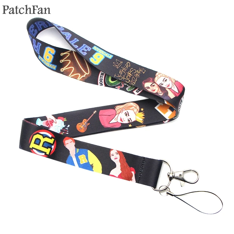 Patchfan ривердейл фильм шеи ремешки для ключей очки держатель для карт Бисера Брелок телефоны камеры webbings A1420