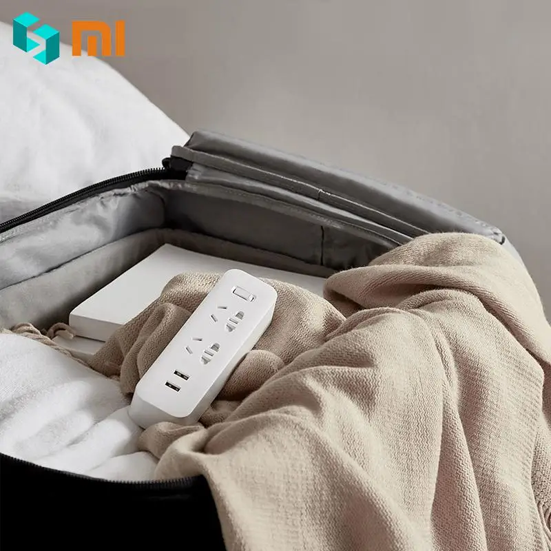 Оригинальный Xiaomi Mijia два конвертера мощность полосы адаптер с 2 розетки защита от
