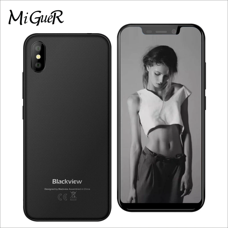 Blackview A30 смартфон с 5 5-дюймовым 19:9 четырёхъядерным процессором MT6580A ОЗУ 2 Гб ПЗУ 16