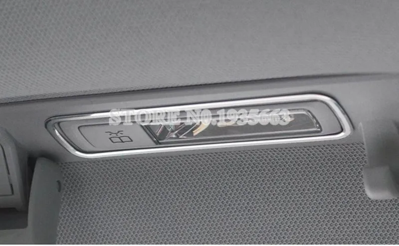 Для Mercedes Benz GLC X205 253 внутренняя сзади настольная светильник накладка 2015 2021 2 шт.