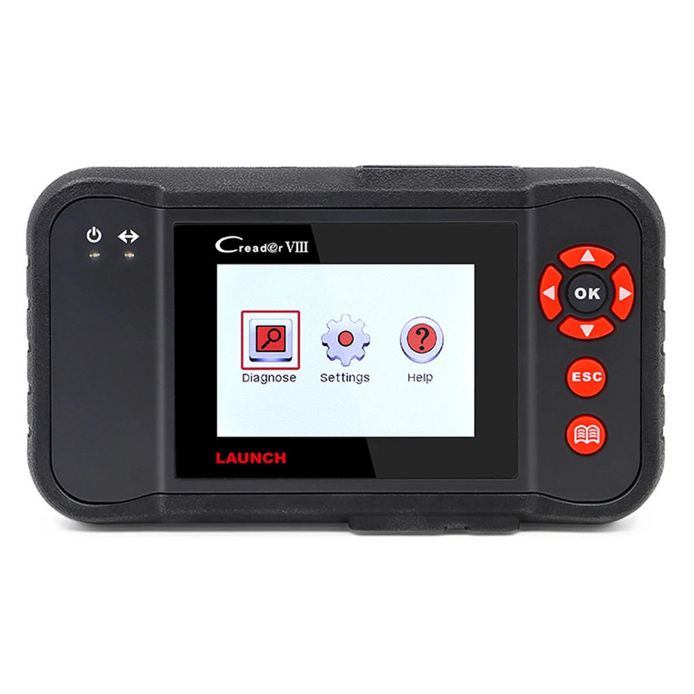LAUNCH X431Creader VII 8 OBD2 EOBD код считыватель сканер тестер двигателя/ABS/SRS/Подушка безопасности+ тормоз/SAS/сброс масла ODB2 pk CRP 129 NT 614