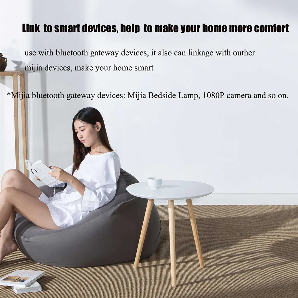 2019 Xiaomi Mijia Thermometer Temperature Humidity Sensor E-Link INK Screen Display Digital Moisture Meter High-Precision | Электроника