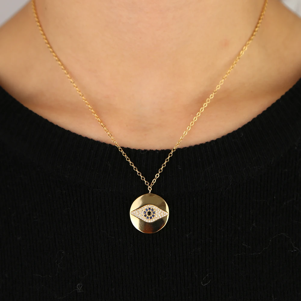 2020 Lucky Очаровательная ювелирных изделий золотое покрытие круглый диско тарелка