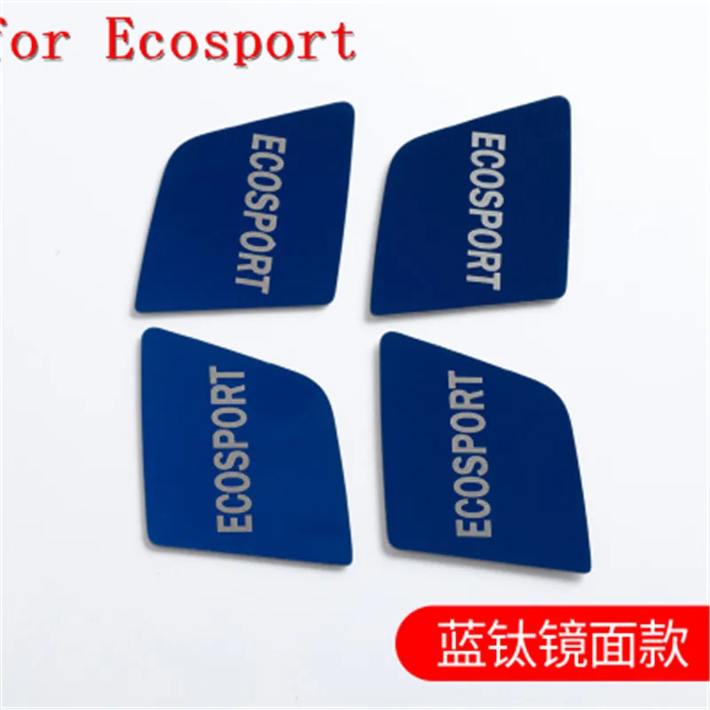 Superior quality Stainless Steel Door plate trimming in car door For Ford Ecosport 2018 Car styling | Автомобили и мотоциклы