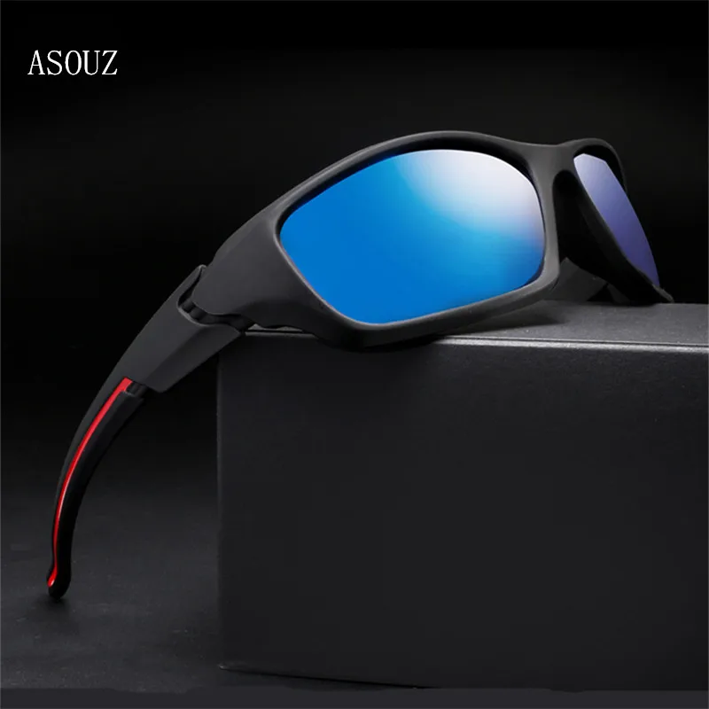 

ASOUZ 2019 new men's polarized sun fashion UV400 ladies sunglasses classic brand design sports driving eye protection sunglasses