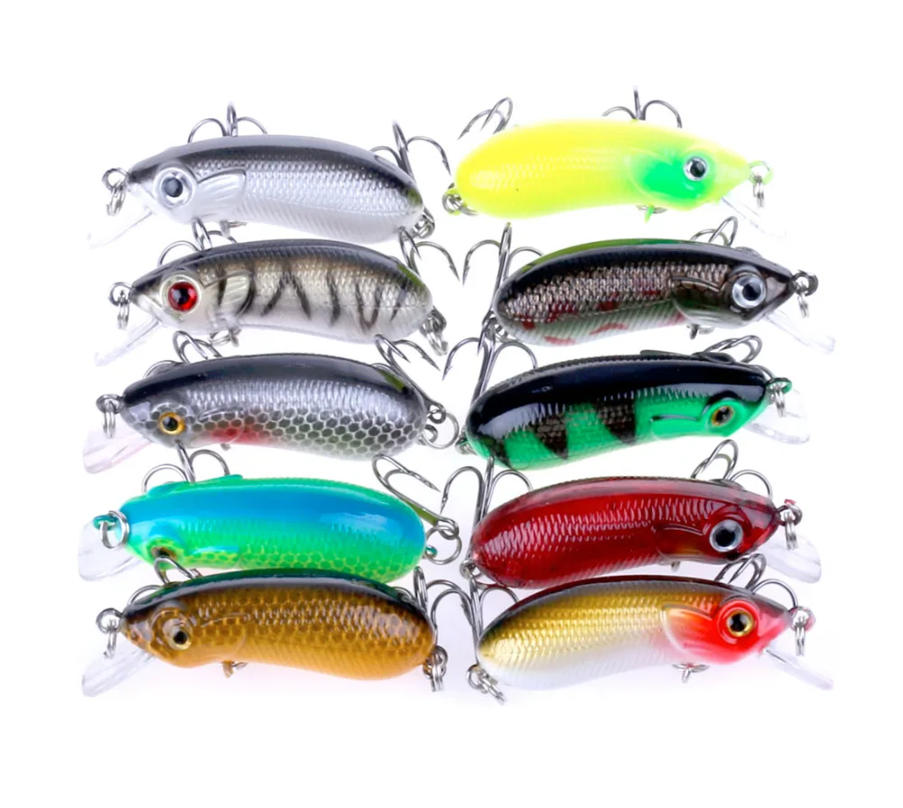 1 шт. приманка рыболовные приманки 5 см и 7g блесны искуственные паллет басовая